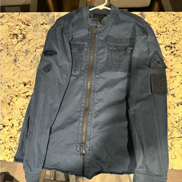 John Varvatos Blue Jacket - Picture 6 of 7